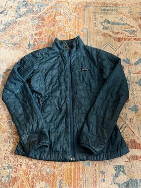Patagonia nano puff- Women’s Teal Lightweight Packable Jacket